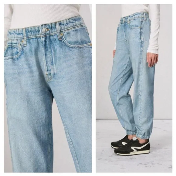 rag & bone Miramar Faux Denim Terry Pull On Jogger
Jeans XL Kacy light blue - Picture 3 of 16